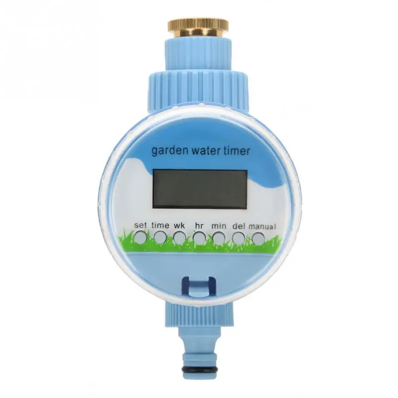 New Watering Timer Garden Automatic Controller Rain Sensor LCD Display Electronic Irrigation | Инструменты