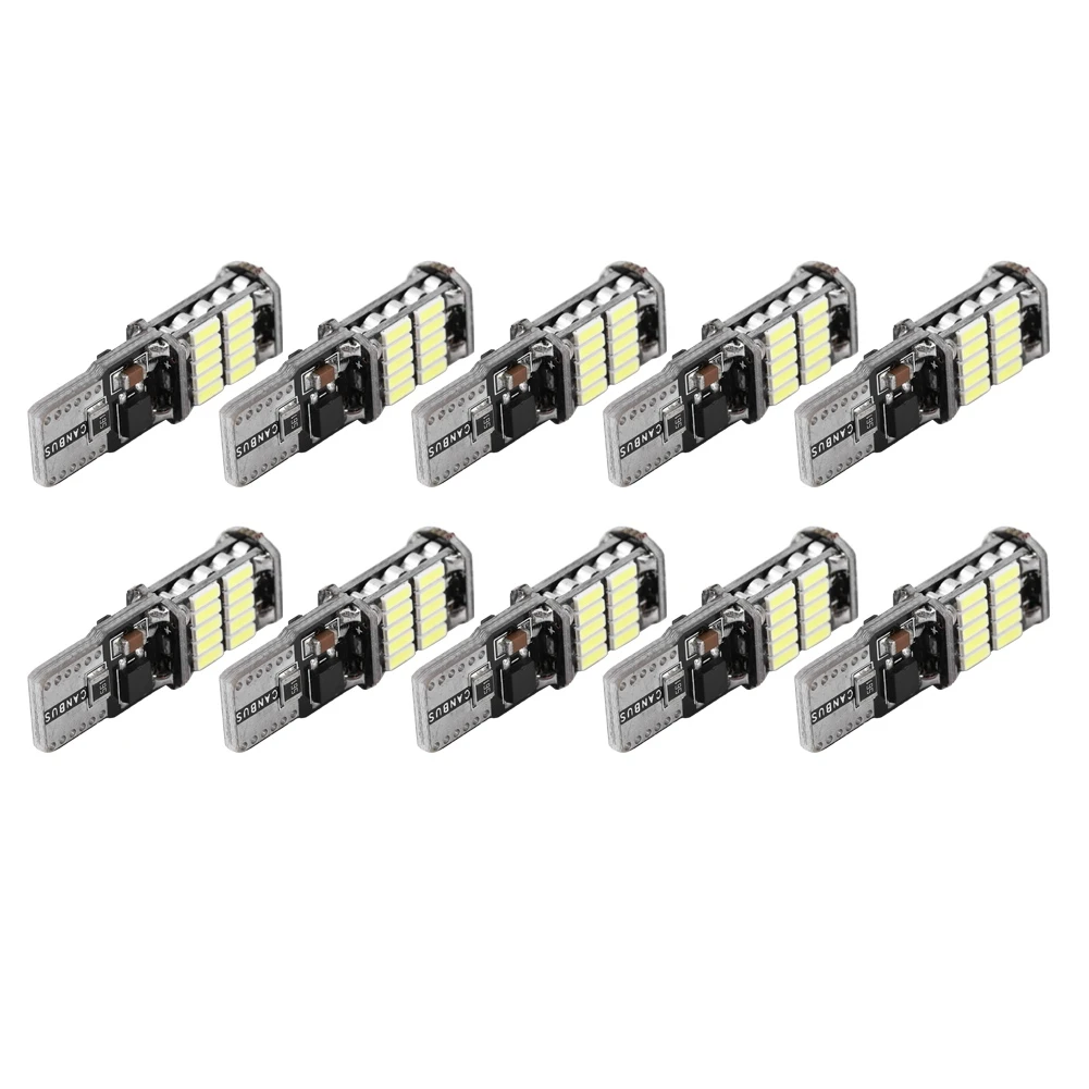 10 шт. автомобильные светодиодсветодиодный лампы T10 4014 26SMD|Сигнальная лампа| |