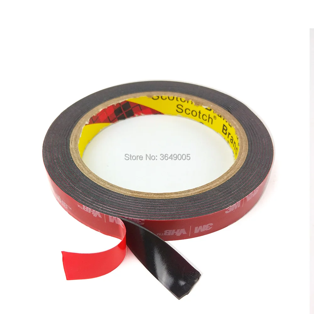 Mounting Tape Double Sided Adhesive Acrylic Foam Tape 5mm-50