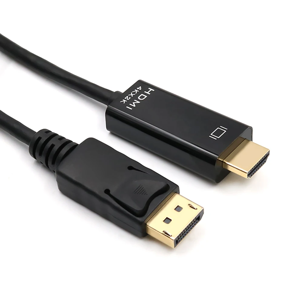 25 см Черный HD Displayport DP к HDMI 4 K/2 K/1080 P конвертер Кабель 20pin DisplayPort адаптер Шнур