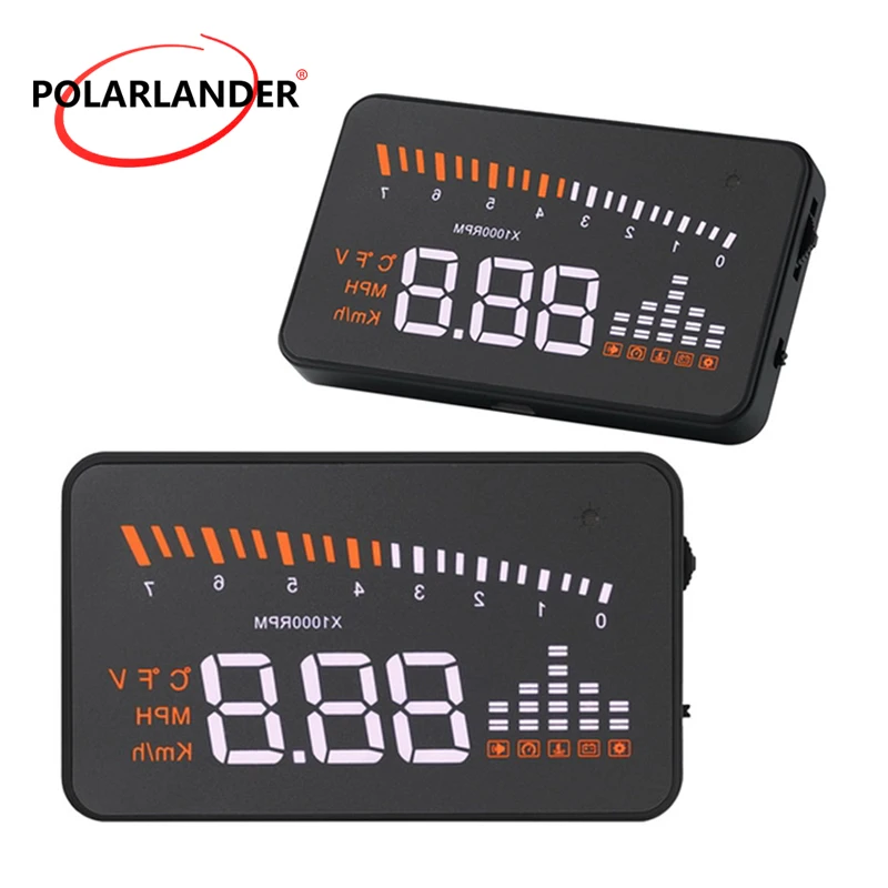 Car detector New OBD2 HUD car styling alarm system Projector 5.5 Inch Comprehensive Display Head Up | Автомобили и мотоциклы