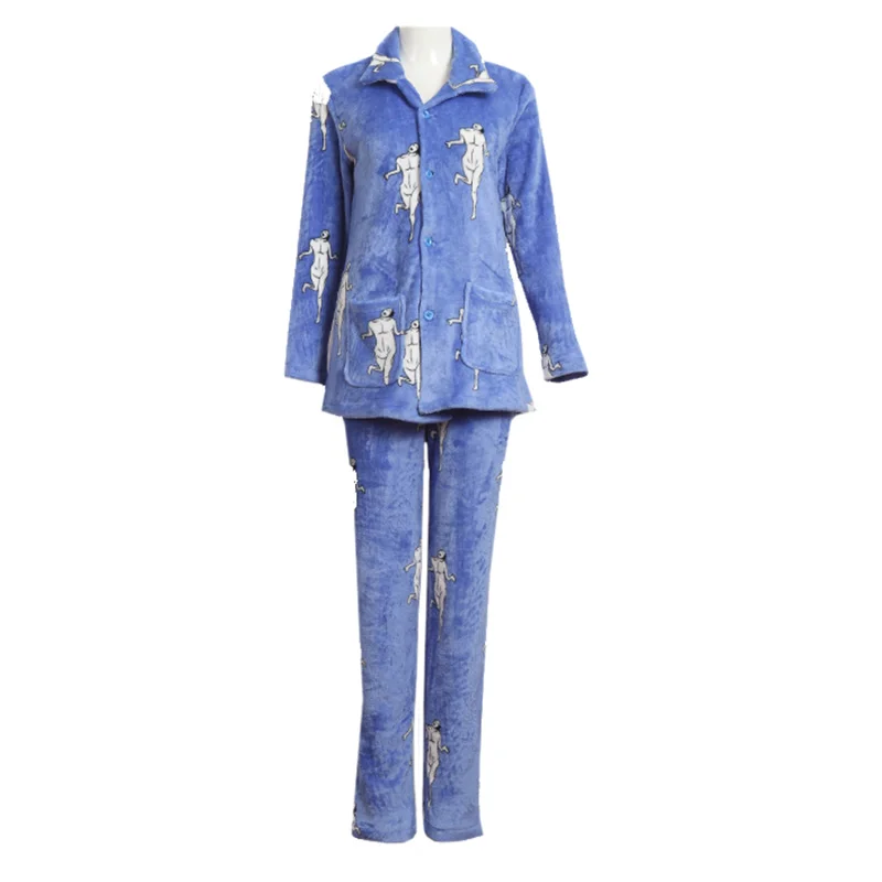 Milky Way Anime Attack on Titan Shingeki no Kyojin Costumes Rival Ackerman Pajamas Winter Flannel Sleepwear Clothes