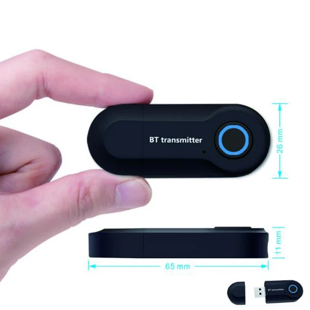 KEBIDU 2 в 1 беспроводной Bluetooth 4 0 передатчик 3 5 мм стерео аудио USB музыкальный адаптер