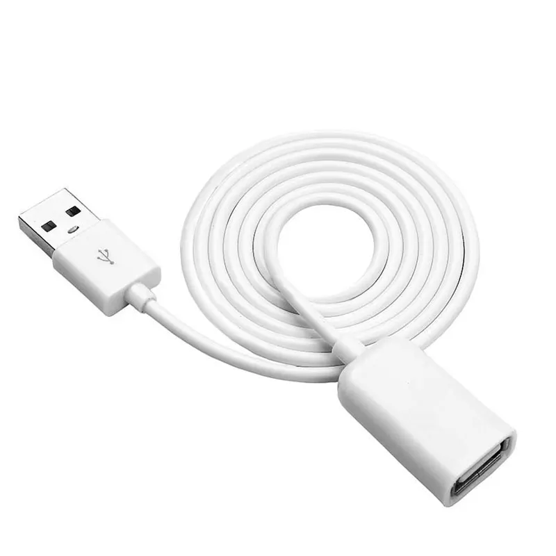 OcioDual кабель Alargador Prolongador USB 2 0 мачо женский компьютер PC Blanco de a para удлинитель 1 м