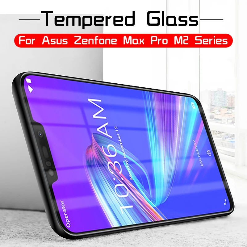 Для asus zenfone max pro (m1) zb601kl m1 m2 zb633kl zb631kl zb555kl 4 zc520kl zc554kl защитное стекло пленка из