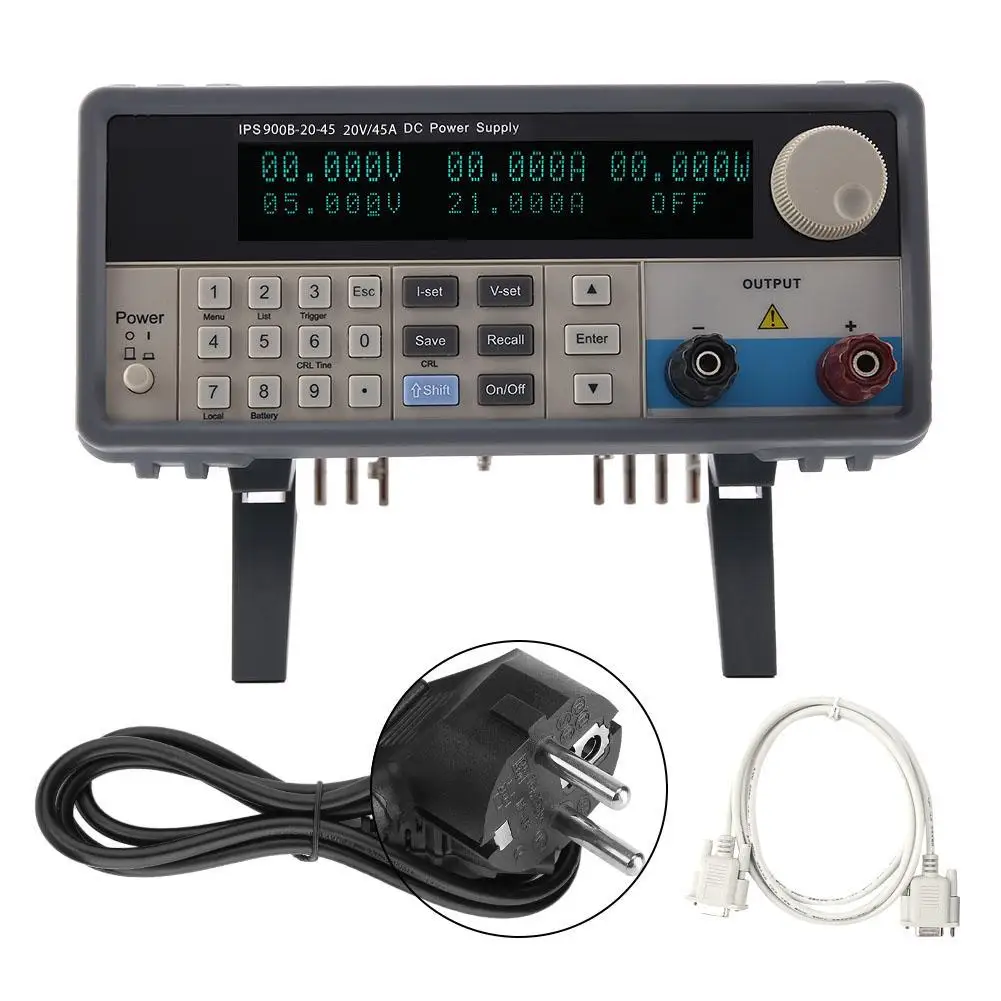 IPS-900B-20-45 20V/45A DC программируемый источник питания AC200-240V EU Plug Power Supply | Обустройство