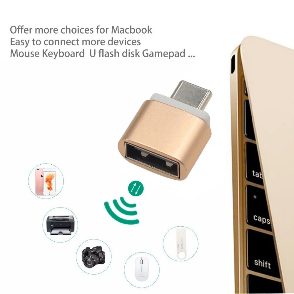 USB-C OTG USB C концентратор Thunderbolt 3 адаптер Type конвертер для Macbook Pro p10 p20 Samsung Note 7 8 9 + mi 5 5s