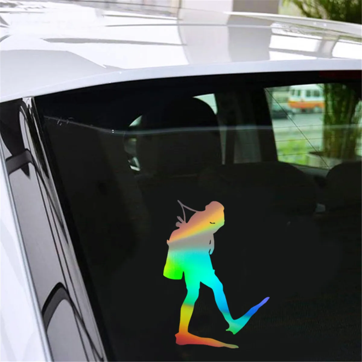 Индивидуальная наклейка на бампер для автомобиля дайвинга Контурная форма дома