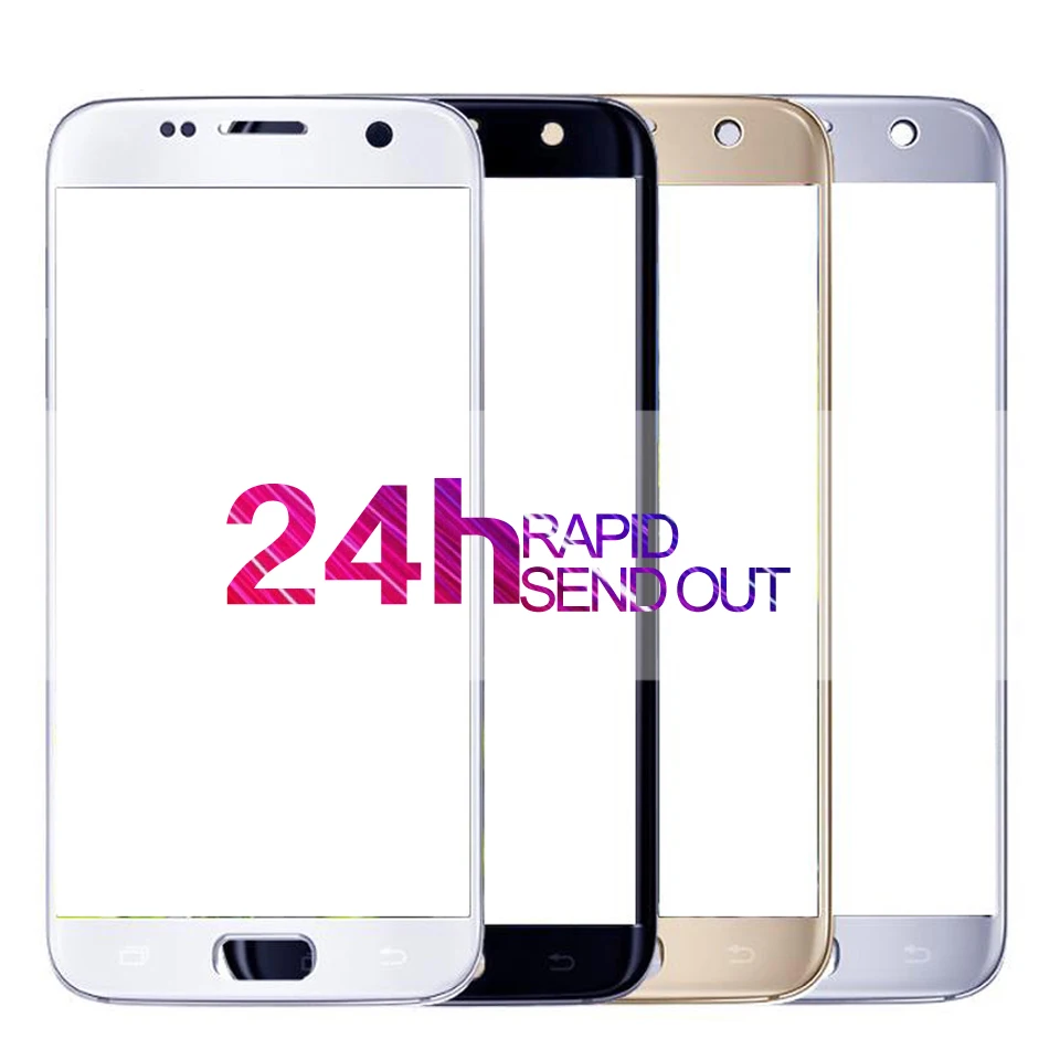 Экран для Samsung Galaxy S7 G930 G930F внешнее стекло верх/передняя линза передняя крышка