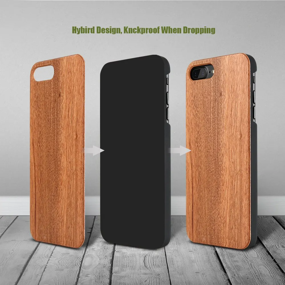 Чехол KISSCASE из натурального бамбукового дерева для iPhone X 8 7 6 6S Plus 5S XS 11 Pro Max XR