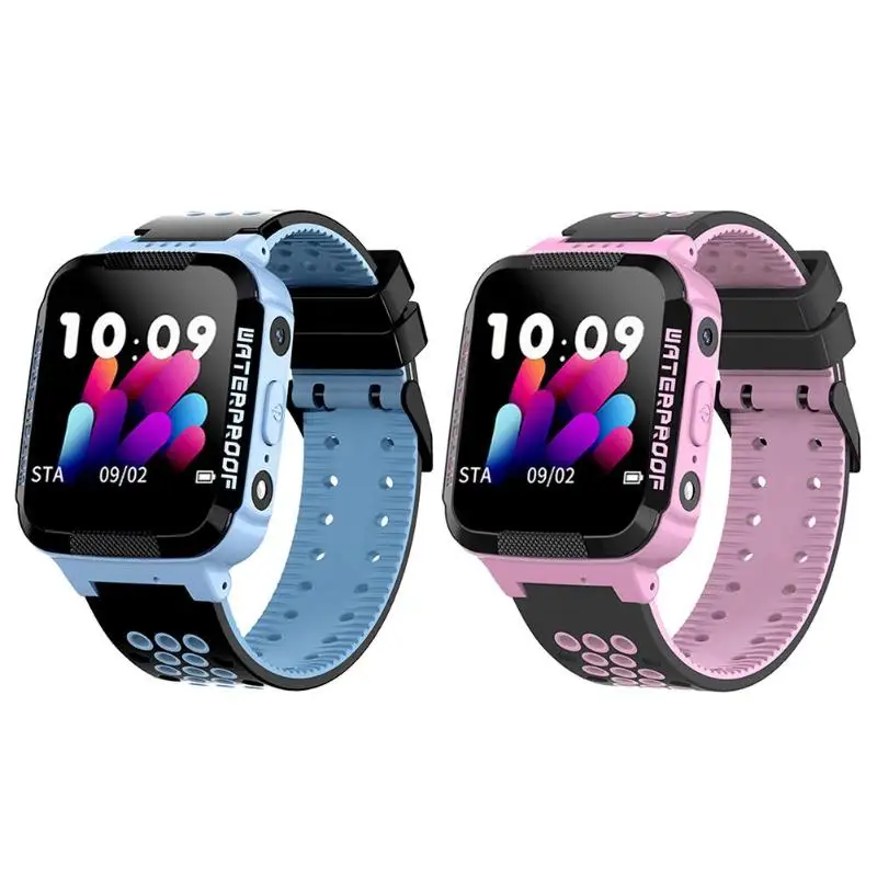 Y37 1 44 дюйма Сенсорный экран Дети Smartwatch LBS расположение sos вызов IP68