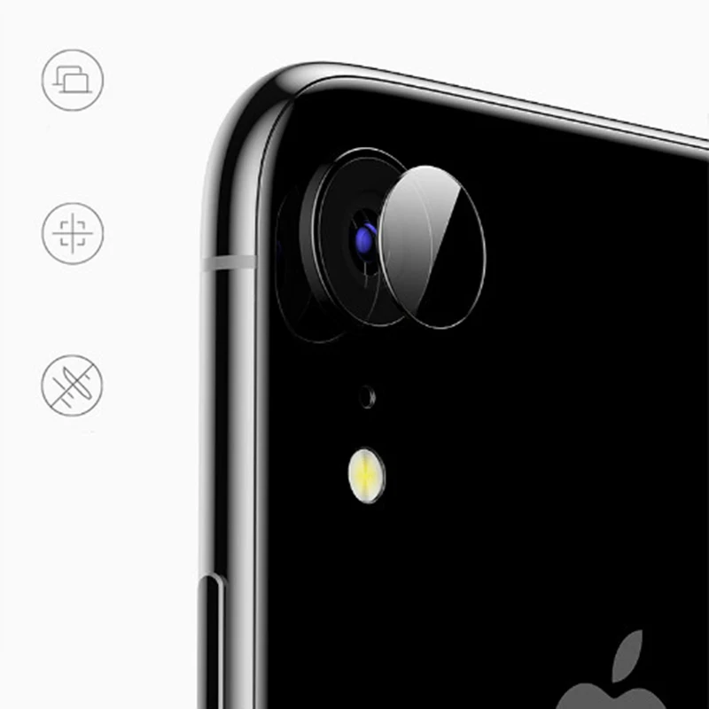 Закаленное стекло для задней камеры Защитная пленка экрана iphone Xr x r rx|Защитные