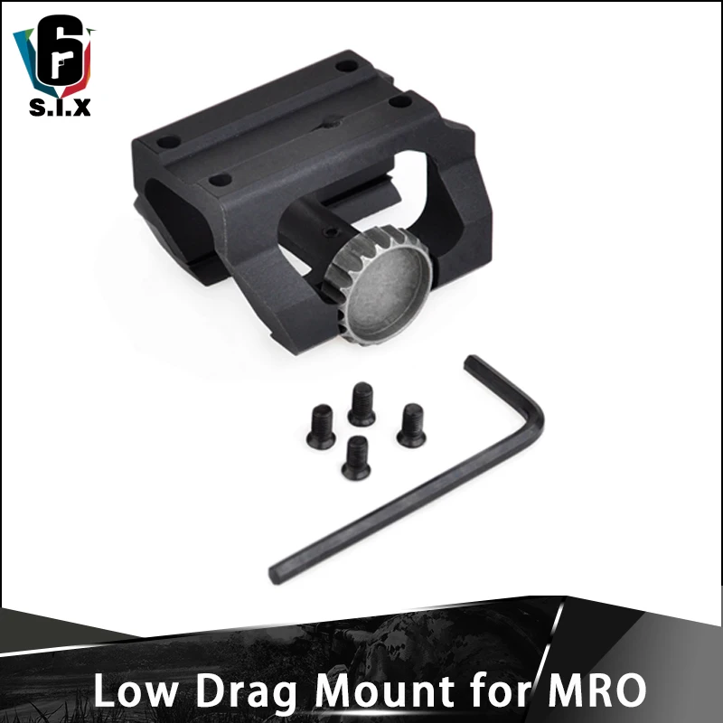 

Low Drag Mount For MRO Red Dot LDM lightweight Picatinny Weaver Rail 20mm