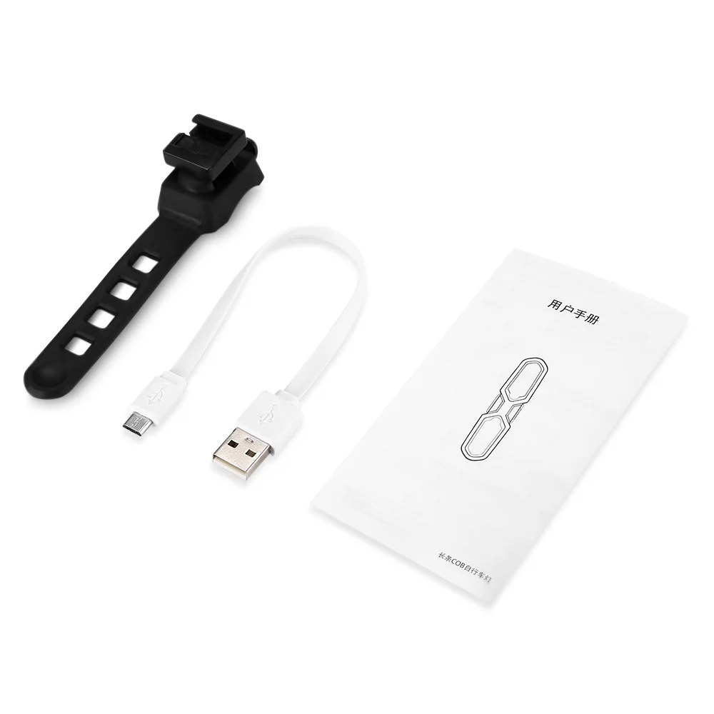 USB перезаряжаемая велосипедная Передняя светодиодная фара для велосипеда задний