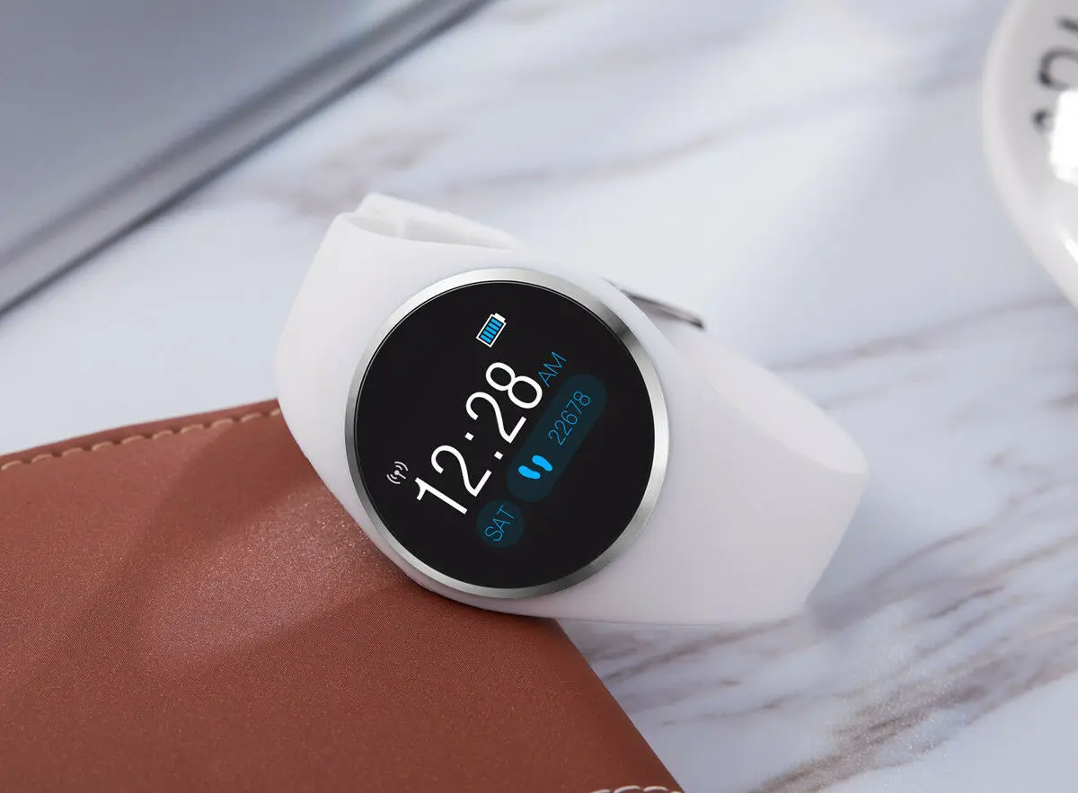 Женские умные часы с Bluetooth браслет фитнес трекер телефон Mate для телефонов IOS