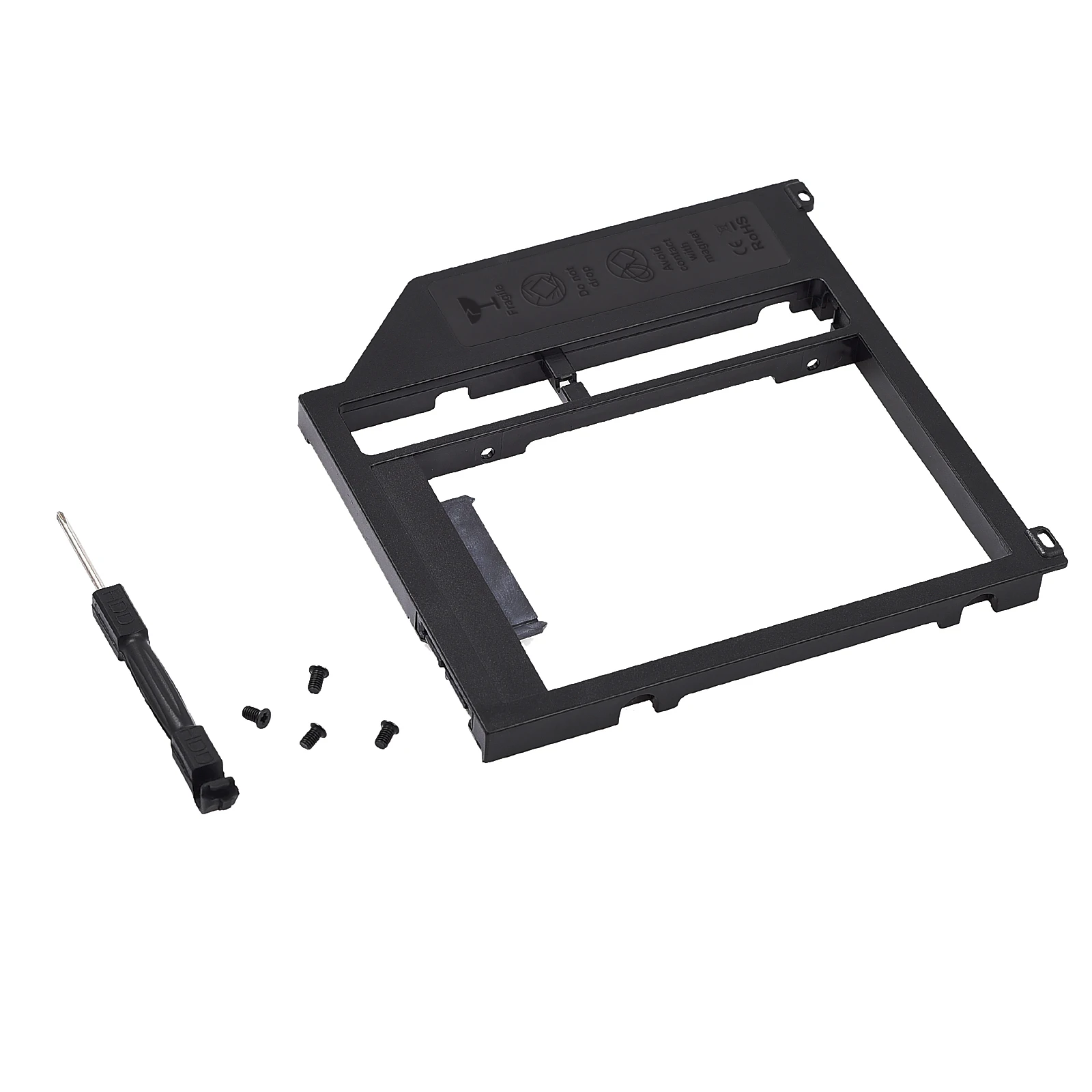 PROSTER Новый Универсальный 9 5 мм 2nd HDD Caddy SATA пластиковый материал для 2 &quotжесткого
