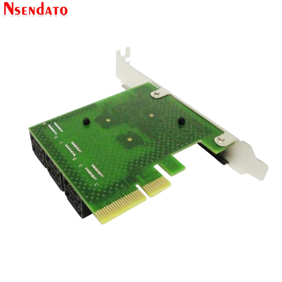 PCIE к SATA 3 0 карта PCI E адаптер Express 6G SATA3.0 6 портов III расширения контроллера для SSD HDD