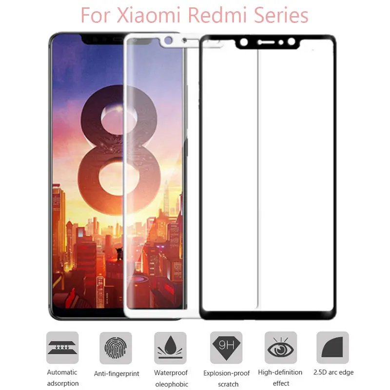 Полноэкранная пленка для Xiaomi 8 SE Mi A2 Lite 6 A1 защитное стекло закаленное Защита