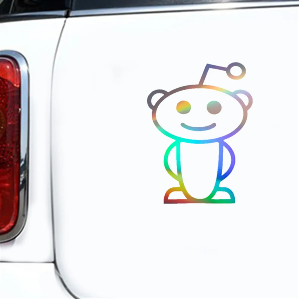 Cute Alien Car Sticker Vinyl Laptop Motorcycle Window Wall Van Door Glass Decal | Stickers