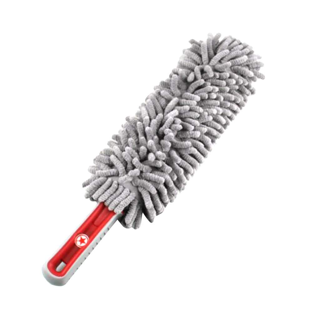 1 шт. очиститель пыли Прочный портативный Антистатический синель щетка для воска