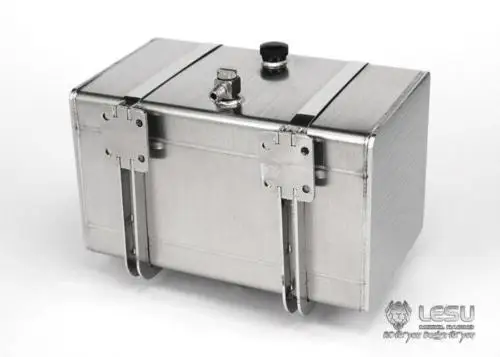 LESU металлический гидравлический бак 80*50*50 мм 1/14 RC трактор грузовик Tamiya DIY часть