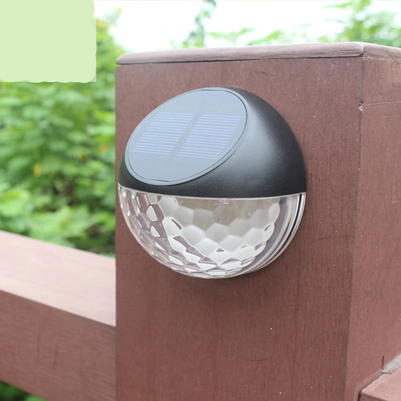 DE.SOUL Solar Rechargeable LED light Outdoor lamp Decoration Night Security Wall Light Garden Fence Waterproof | Лампы и освещение