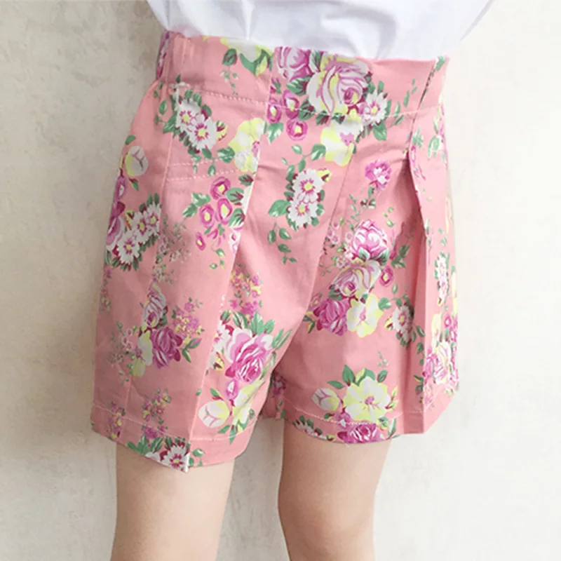 

Baby girl shorts Children Girls short trousers Summer Kids clothing 2019 flower spodenki girls Short Pants princess girls shorts