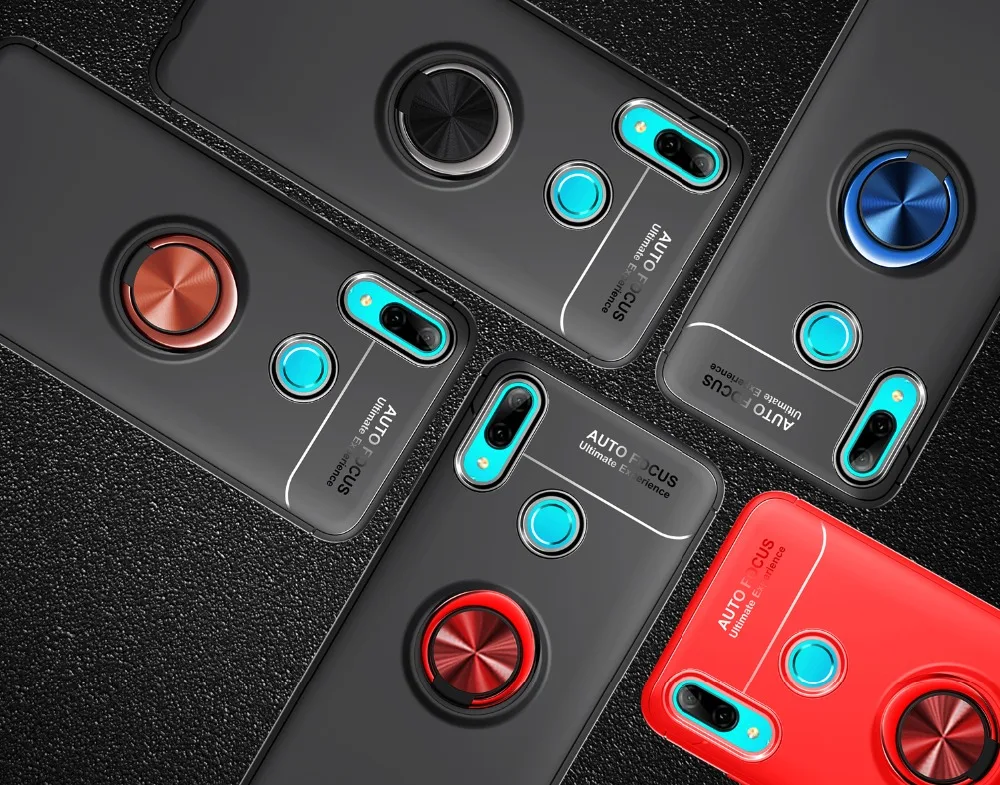 Чехол для Huawei P30 Lite автомобильный Магнитный чехол P20 Pro Nova 4 силиконовый Honor 8X Max P Smart