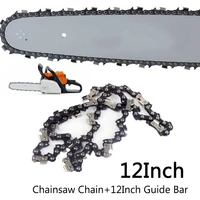 12 inch 38lp 44 drive links saw chainguide plate for stihl ms170 ms180 ms18 chainsaw chain blade wood cutting chainsaw part