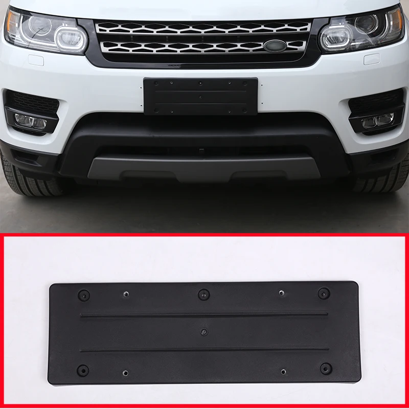 1 pcs Car Accessories ABS For Rang Rover Sport 2014-2017 Front And Rear License Plate Frames Accessory | Автомобили и мотоциклы