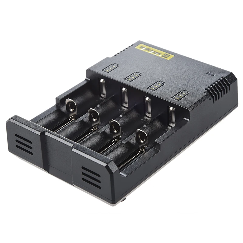 Nitecore i4 интеллектуальное зарядное устройство для Li-ion/NiMH NiCD 18560 500 350 AA AAA C |