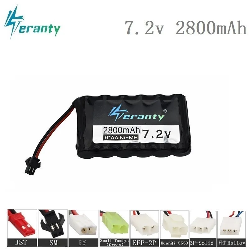 (M Model) 7 2 В 2800 мАч аккумуляторная батарея для RC автомобилей грузовиков танков