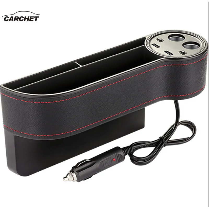 CARCHET автомобильный органайзер для сидений Caddy щелевой карман хранения телефона