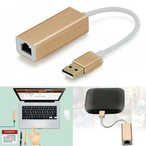 USB 2 0 Мужской к RJ45 Ethernet Женский Кабель адаптер LAN сетевой для Apple MacBook Air Mac ноутбука