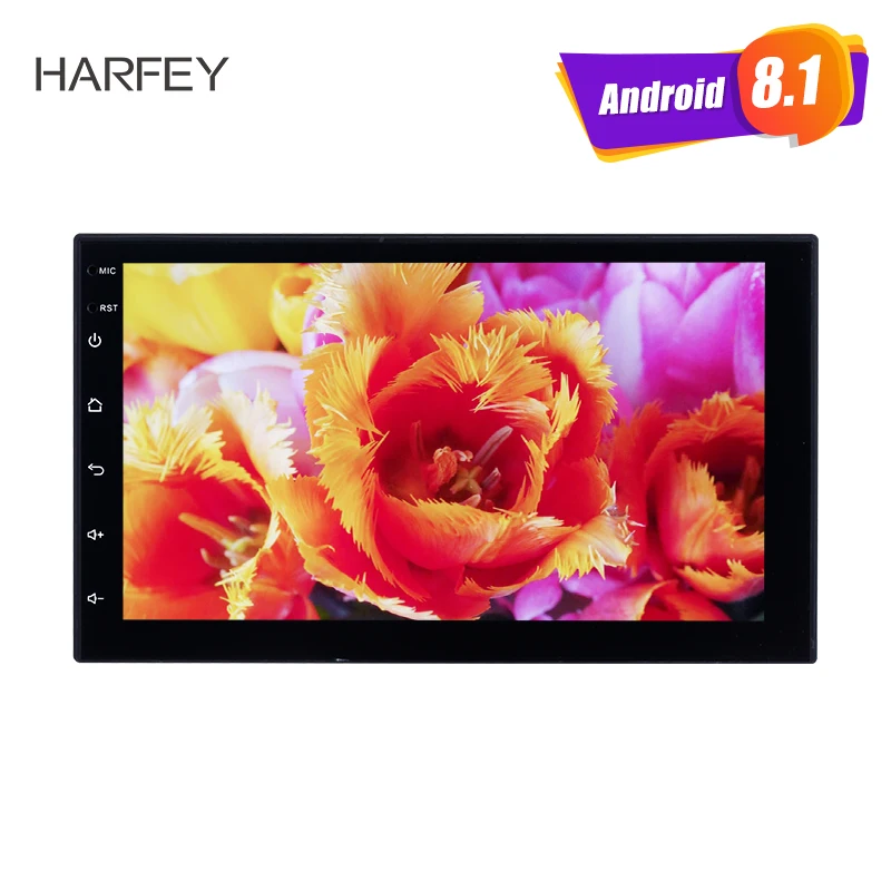 Универсальная Автомагнитола Harfey мультимедийный плеер на Android 8 1 с 7 &quotэкраном Wi Fi