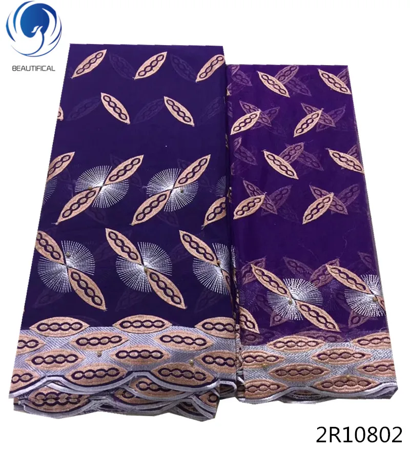 Beautifical brown swiss lace fabric african embroidery nigerian 2018 hot selling 7 yards for lady 2R108 | Дом и сад