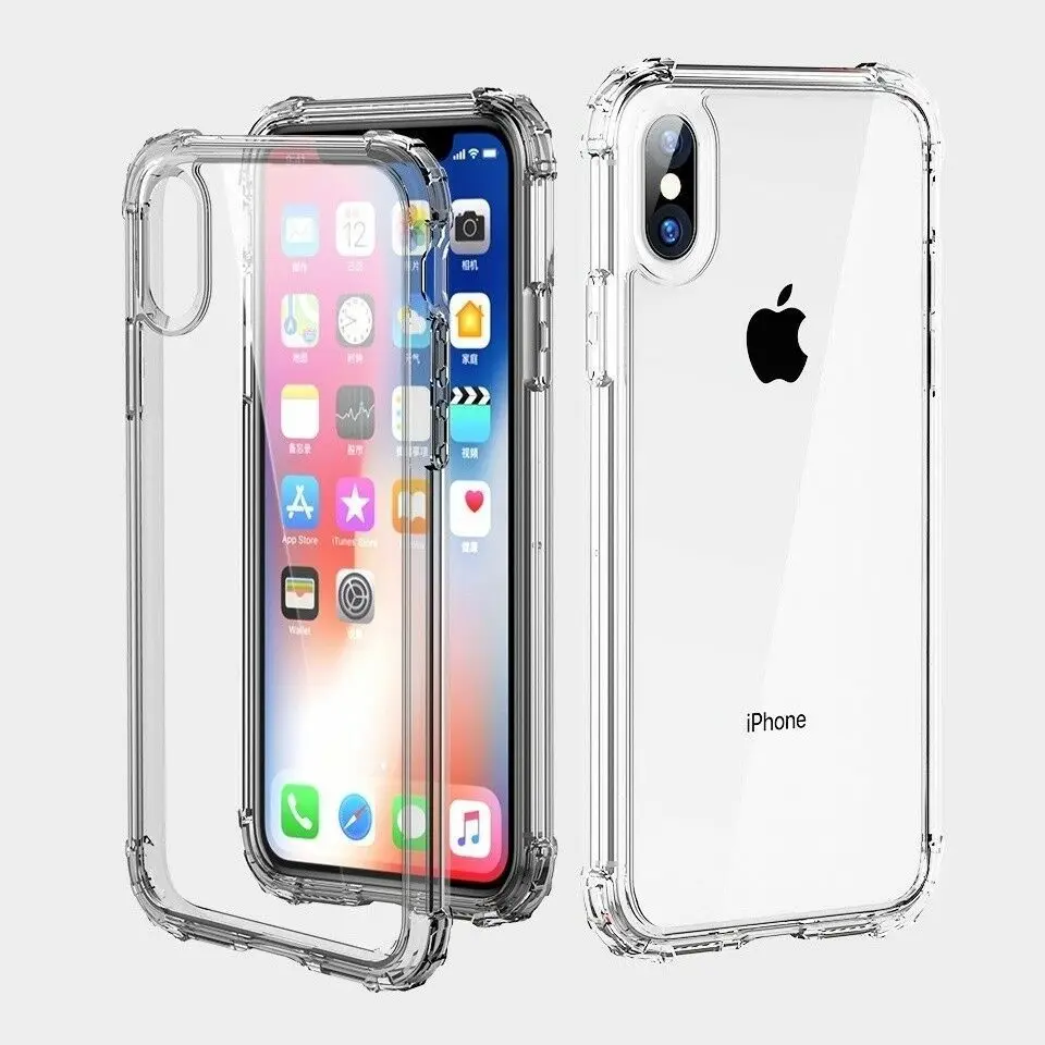 Hoes Clear Phone Case For Xiaomi Mi 8 Lite A1 A2 Pocophone F1 Soft Silicon Shockproof Cover On Redmi Note 6 5 Pro 6A S2 Y2 Cases |