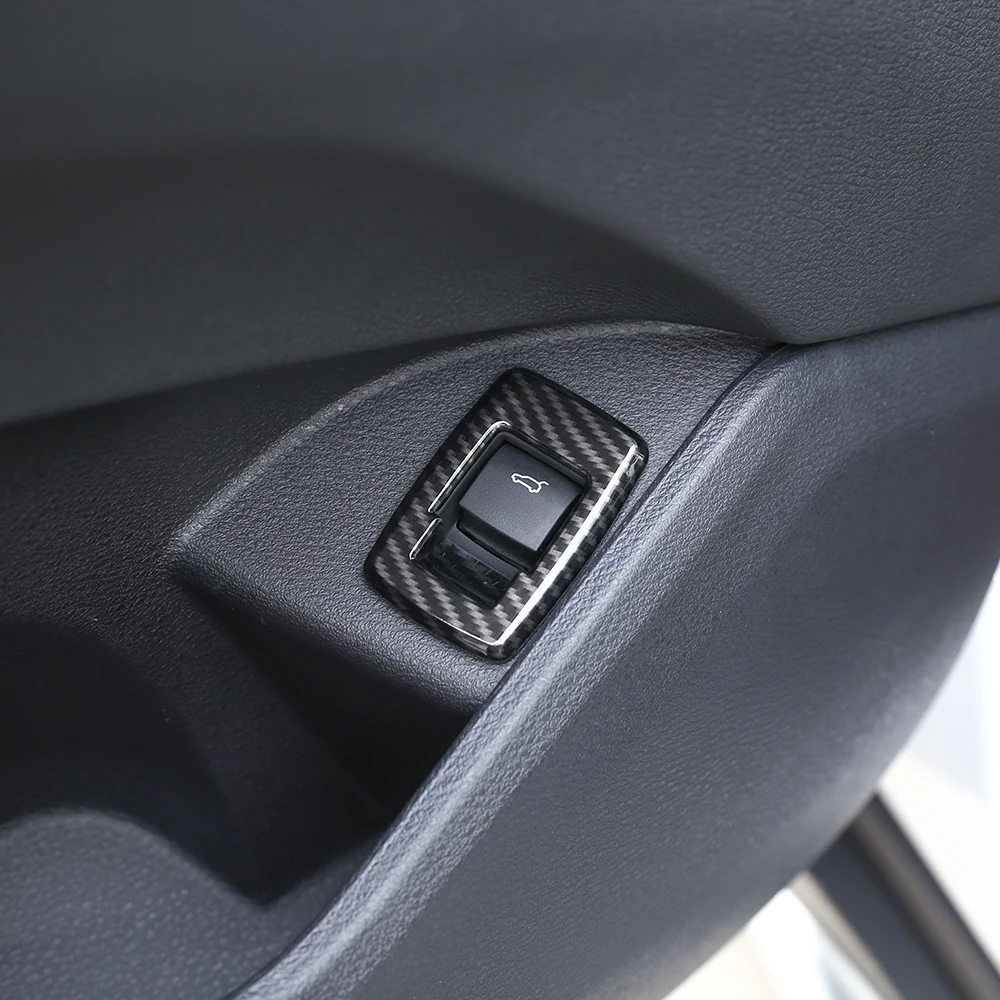 1 шт. для BMW X1 F48 2016 18 углеродное волокно ABS хром Внутренняя дверь переключатель