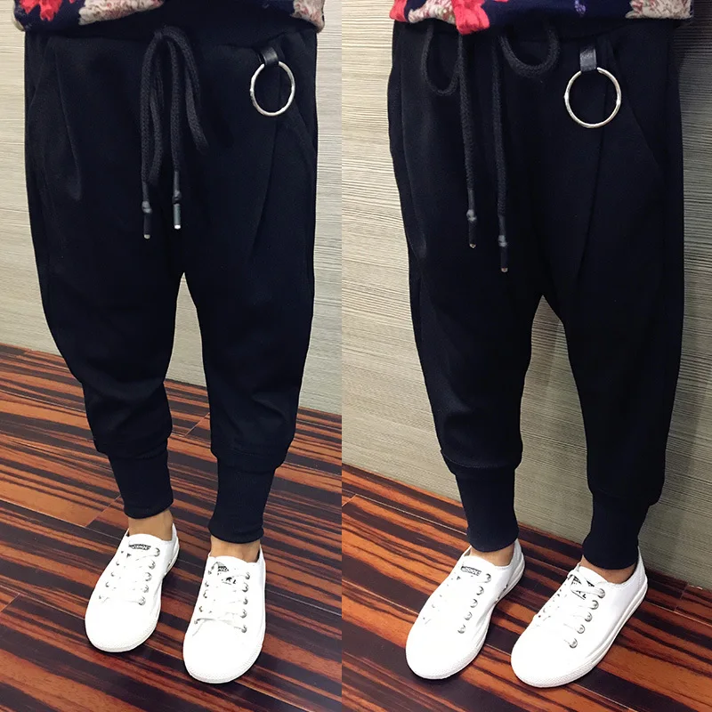 

Брюки для мальчиков, осенние спортивные брюки для больших мальчиков, новая Хлопковая весенняя Спортивная повседневная детская одежда для с...