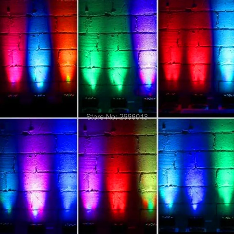 36*3 W RGB светодиодный освещения сцены/светодиодный свет наравне с DMX512 ведомый