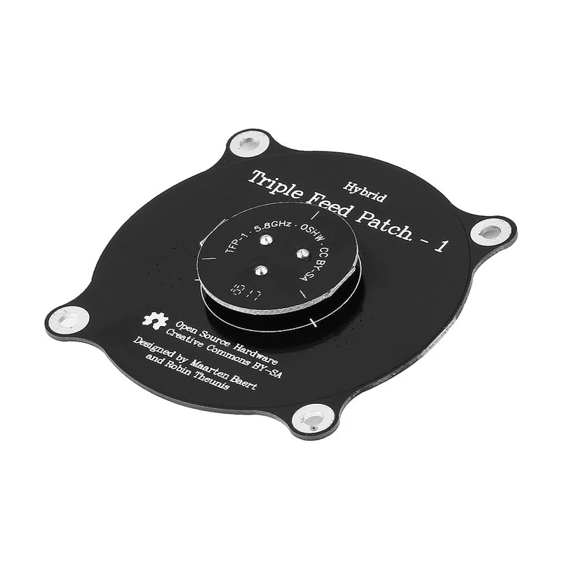 5 8 GHZ Fpv Тройная подача патч антенна Rcmall 9.4Dbi Высокая точность Sma папа Мужской