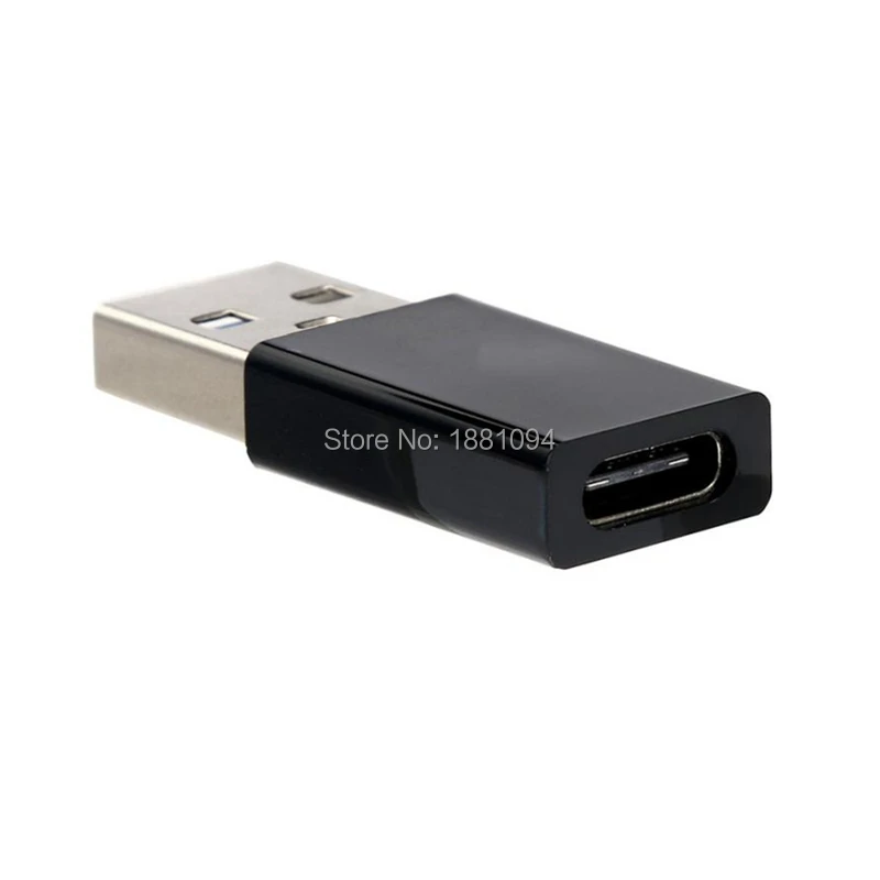 Оптовая продажа 500 шт. USB 3 1 Type C female to USB3.0 A male Data Transfer Converter зарядный адаптер разъем