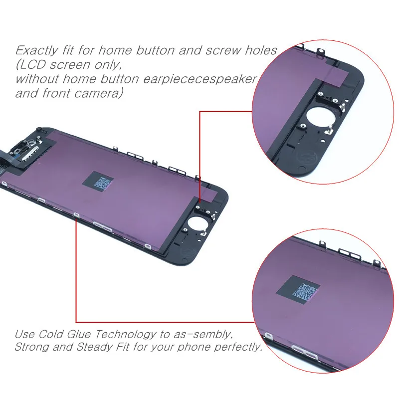 ЖК дисплей JINKINGKING для iPhone 6 6G сменный с сенсорным дигитайзером 6S 7 8