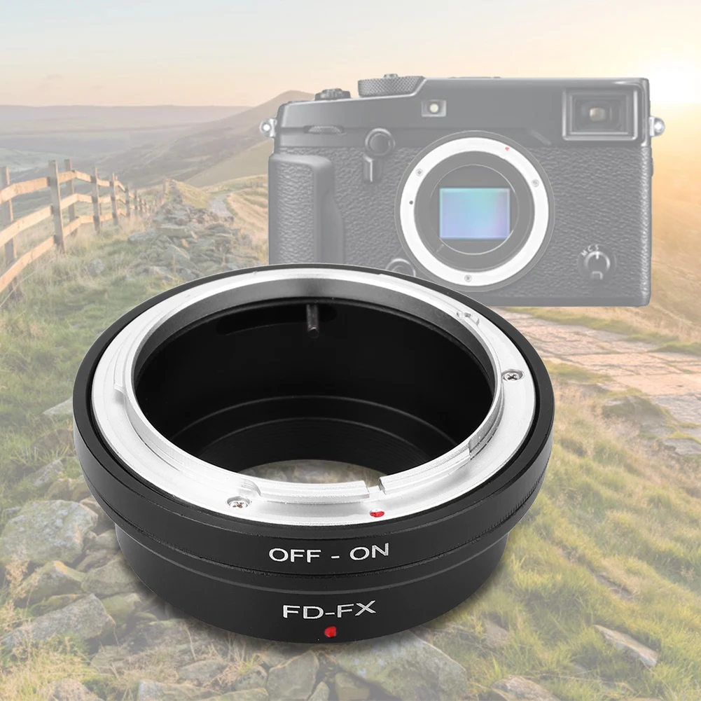 FD FX для монтаж Canon кольцо адаптер объектива камеры ЖК дисплея с подсветкой Fujifilm X