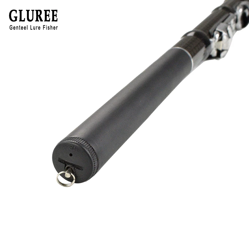 GLUREE 30T карбоновая спиннинговая телескопическая Рок Удочка 1 8/2 1/2 4/2 7/3 0/3 6 м MH