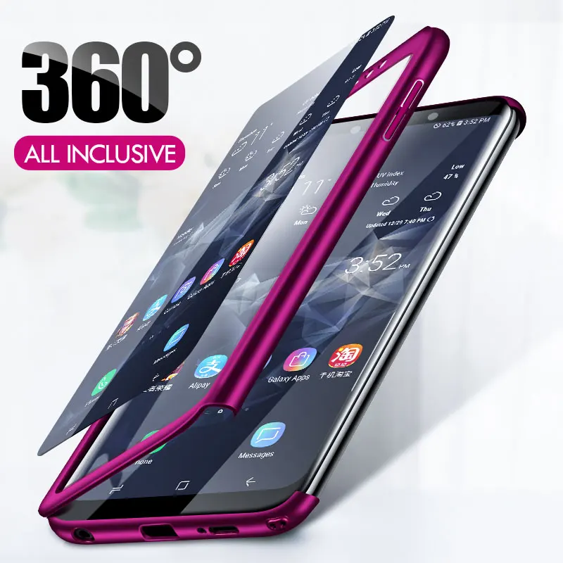 Ударопрочный полный чехол для Samsung Galaxy Note 9 8 10 Жесткий Чехол телефона S7 S8 S9 S10 Plus S10E