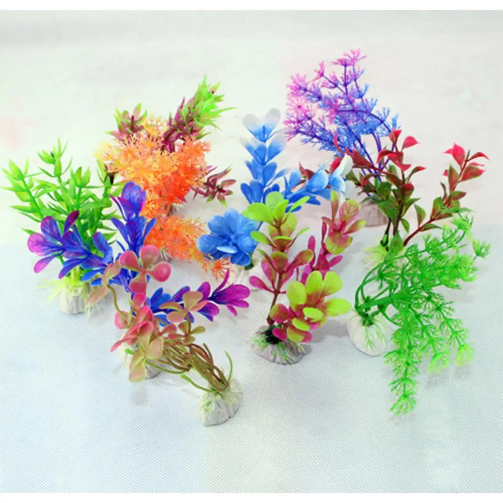 Adeeing Имитация водных растений аквариумный пейзаж искусственный цветок Водные