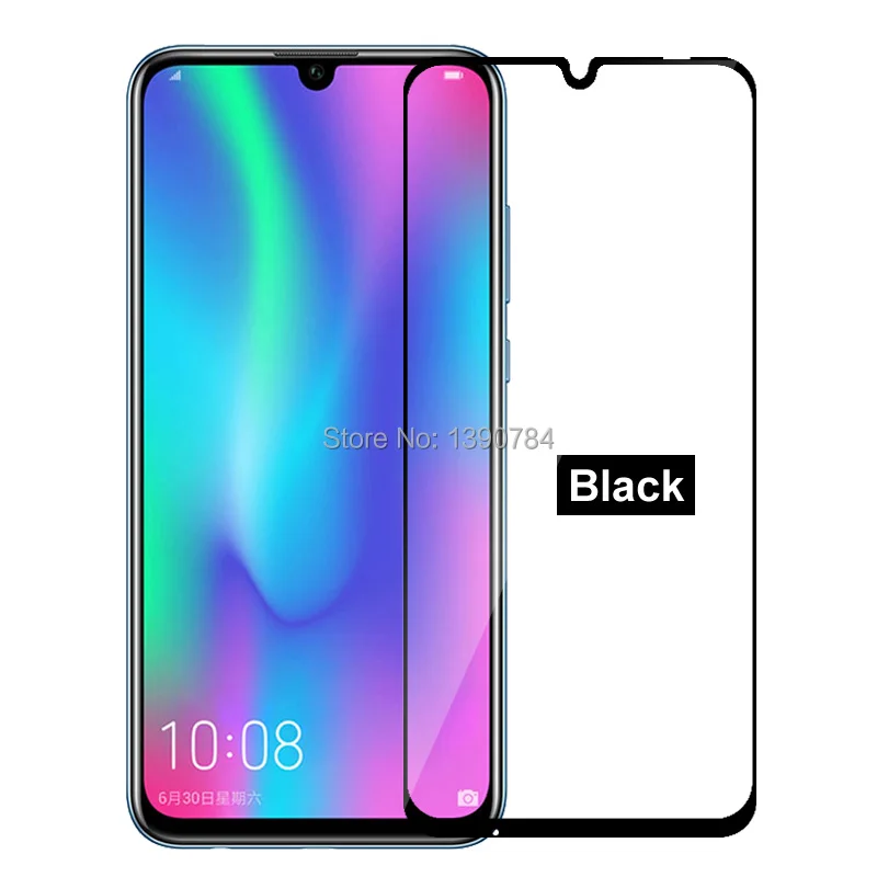10 шт 2.5D полное покрытие из закаленного стекла для huawei P Smart 2019 6 21 &quotпротектор