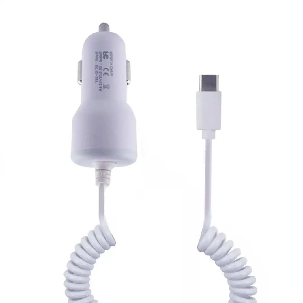 Высокоскоростной USB Универсальное автомобильное зарядное устройство DC12-24V DC5V для