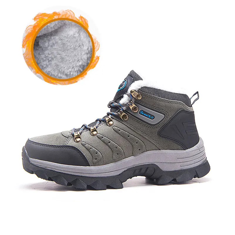 

Мужские ботинки, Новое поступление 2020, мужские ботинки, зимняя обувь с защитой от скольжения, мужские плюшевые теплые ботинки, размеры 36-47, с...